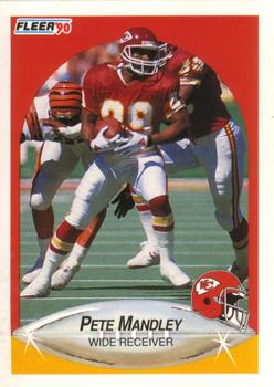 1990 Fleer #204 Pete Mandley Front