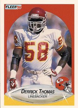 1990 Fleer #209 Derrick Thomas Front