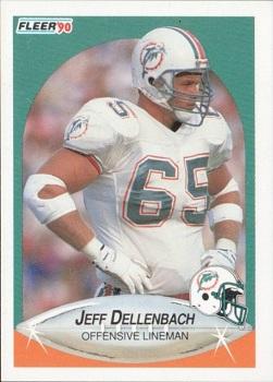 1990 Fleer #238 Jeff Dellenbach Front