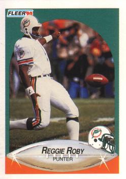 1990 Fleer #246 Reggie Roby Front