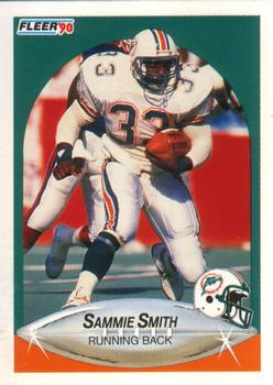 1990 Fleer #247 Sammie Smith Front