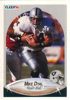 1990 Fleer #252 Mike Dyal Front