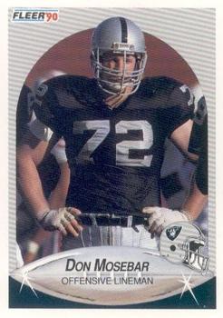 1990 Fleer #258 Don Mosebar Front