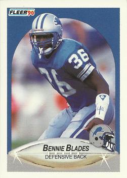 1990 Fleer #277 Bennie Blades Front