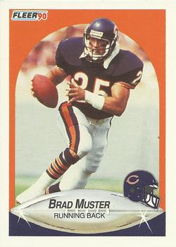 1990 Fleer #298 Brad Muster Front