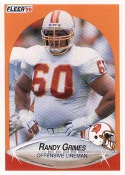 1990 Fleer #344 Randy Grimes Front