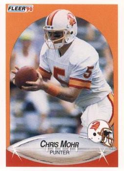 1990 Fleer #351 Chris Mohr Front