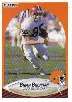 1990 Fleer #48 Brian Brennan Front