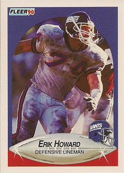 1990 Fleer #68 Erik Howard Front