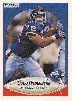 1990 Fleer #75 Doug Riesenberg Front
