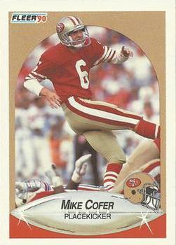 1990 Fleer #4 Mike Cofer Front
