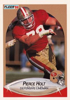 1990 Fleer #8 Pierce Holt Front