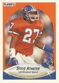 1990 Fleer #18 Steve Atwater Front