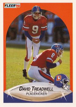 1990 Fleer #32 David Treadwell Front