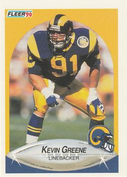 1990 Fleer #38 Kevin Greene Front