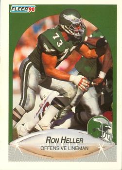 1990 Fleer #83 Ron Heller Front