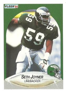 1990 Fleer #87 Seth Joyner Front