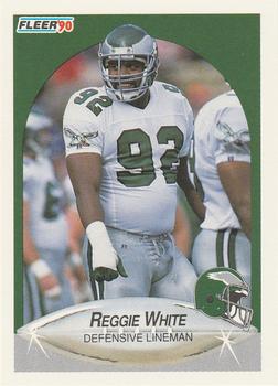 1990 Fleer #93 Reggie White Front