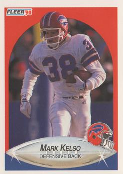 1990 Fleer #115 Mark Kelso Front