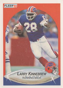 1990 Fleer #116 Larry Kinnebrew Front