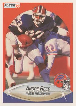 1990 Fleer #119 Andre Reed Front