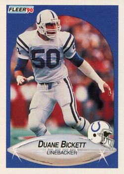 1990 Fleer #228 Duane Bickett Front