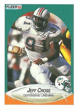 1990 Fleer #237 Jeff Cross Front
