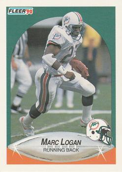 1990 Fleer #243 Marc Logan Front