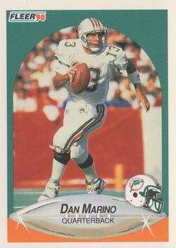 1990 Fleer #244 Dan Marino Front