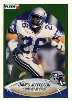 1990 Fleer #267 James Jefferson Front