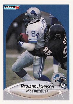 1990 Fleer #281 Richard Johnson Front