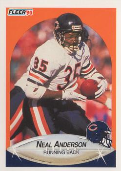 1990 Fleer #288 Neal Anderson Front