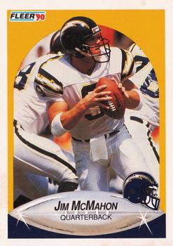 1990 Fleer #310 Jim McMahon Front