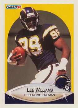 1990 Fleer #316 Lee Williams Front