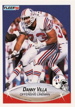 1990 Fleer #329 Danny Villa Front