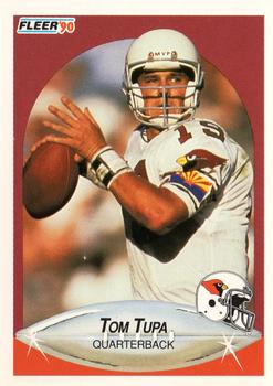 1990 Fleer #341 Tom Tupa Front