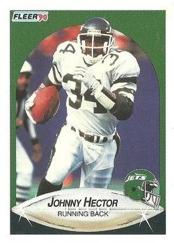 1990 Fleer #362 Johnny Hector Front