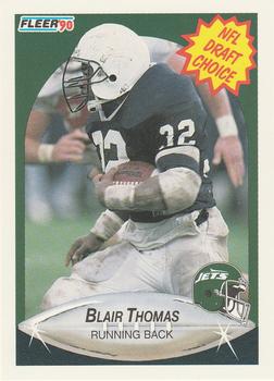 1990 Fleer #370 Blair Thomas Front