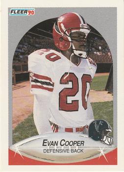 1990 Fleer #374 Evan Cooper Front