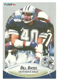 1990 Fleer #385 Bill Bates Front