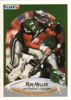 1990 Fleer #84 Ron Heller Front