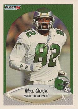 1990 Fleer #88 Mike Quick Front