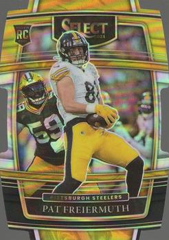 2021 Panini Select - Black and Gold Prizm Die Cut #59 Pat Freiermuth Front