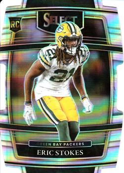 2021 Panini Select - Silver Prizm Die Cut #88 Eric Stokes Front