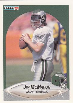 1990 Fleer Update #U-16 Jim McMahon Front