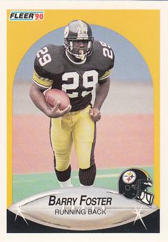 1990 Fleer Update #U-25 Barry Foster Front