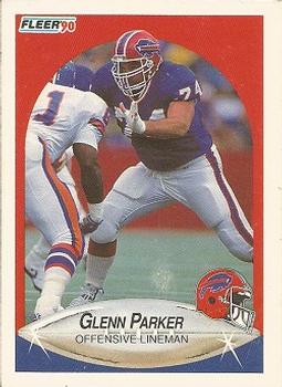 1990 Fleer Update #U-70 Glenn Parker Front