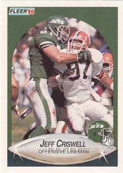 1990 Fleer Update #U-75 Jeff Criswell Front