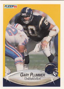 1990 Fleer Update #U-101 Gary Plummer Front