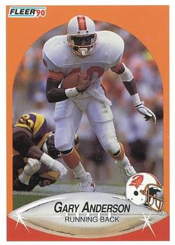 1990 Fleer Update #U-105 Gary Anderson Front